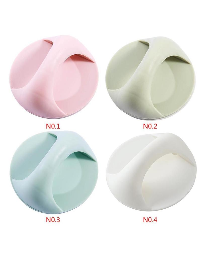 2Pc Self Adhesive Door Pull Handle Cabinet Cupboard Drawer Handle Useful Helper