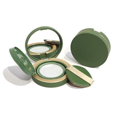 1Pcs Portable Plastic Air Cushion Box Container With Puff Mirror Cosmetic Sifter Jar Travel Makeup Accessories
