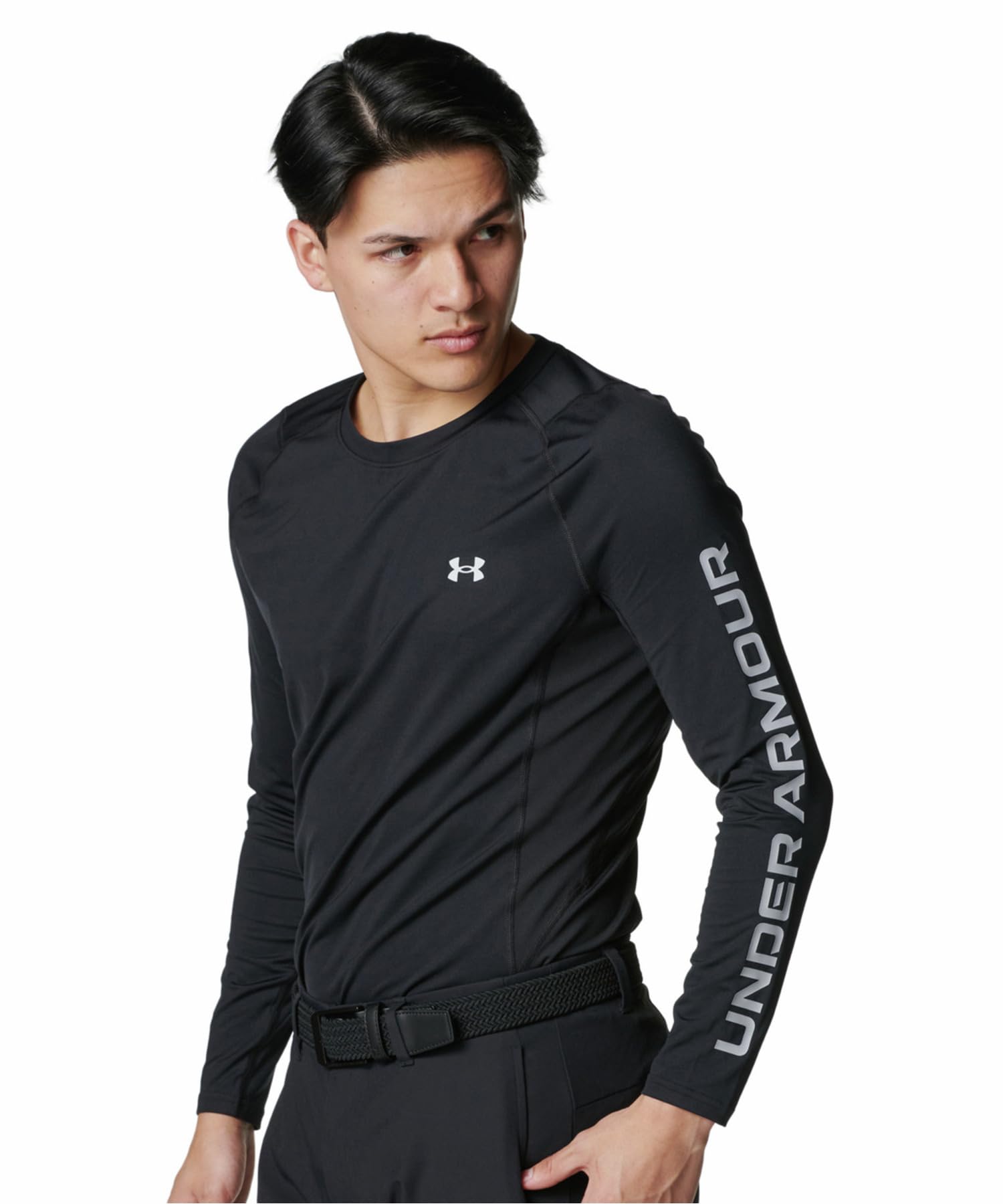 

Under Armour UA HG Fitted NV Black Mod Gray 2XL
