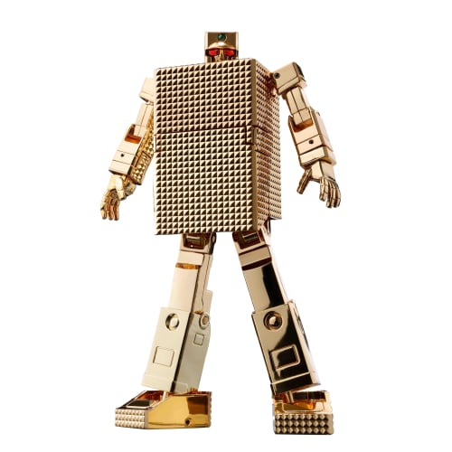 

TAMASHII NATIONS Soul of Chogokin GX-32SP Golden Warrior Gold Lightan CHOGOKIN 50th Ver. Approximately 130mm PVC & ABS & Die-cast Painted Movable Figu