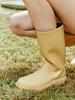 Komorebi Museum Km349 Signature Round Toe Rain Boots | Short & Mid-Length (2 Types) | 2 Colors
