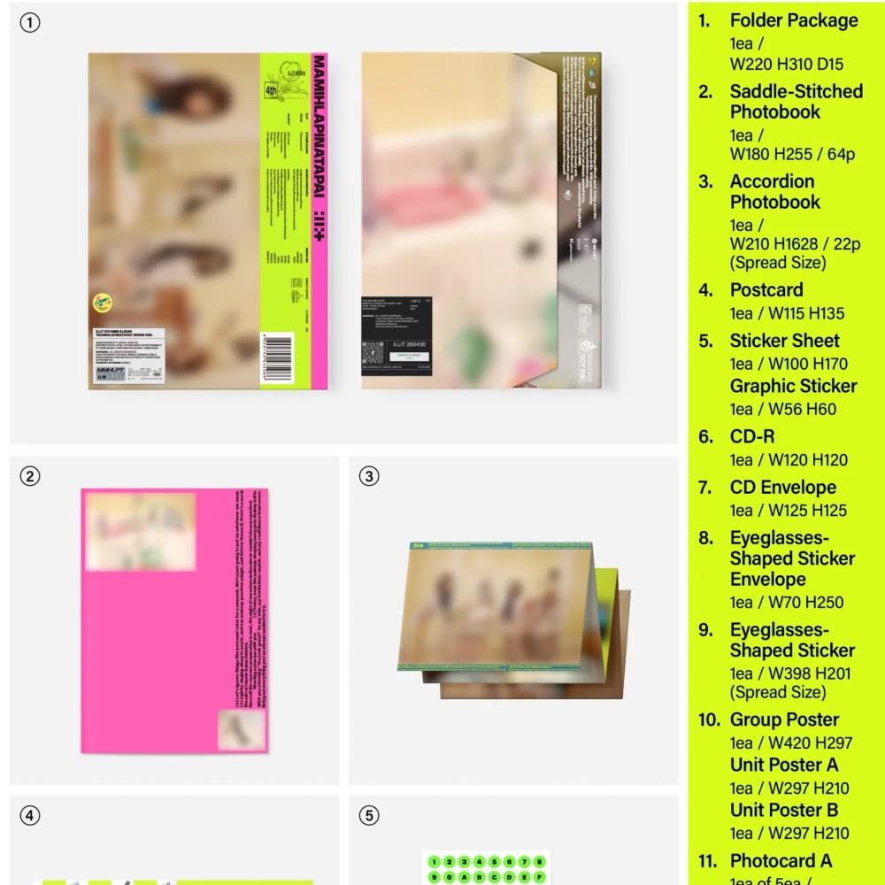 ILLIT [MAMIHLAPINATAPAI] 4th Mini Album