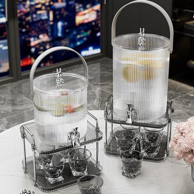 Beverage Dispenser Cold Water Kettle Fruit Tea Bucket