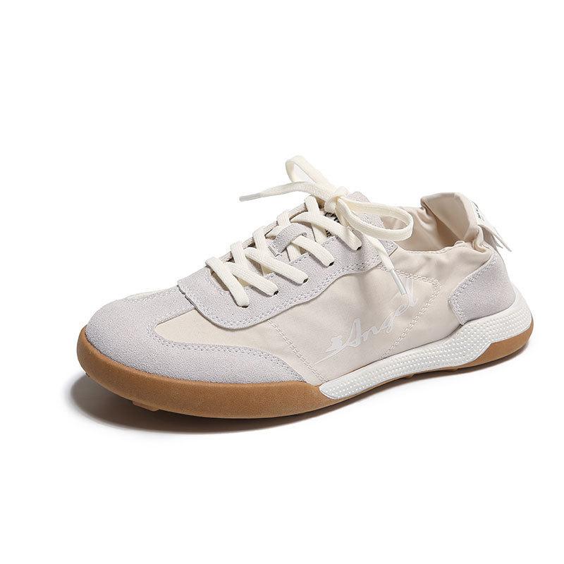 Forrest Gump shoes women's 2025 new ballet training shoes casual embroidery versatile light breathable sports little white shoes women