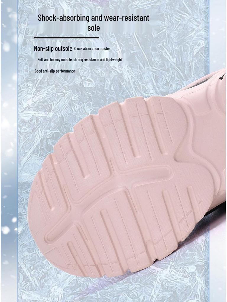 Antislip, warme katoenen schoenen voor meisjes in de winter van 2025, geschikt voor kinderen van 8 tot 12 jaar - Trendy en duurzaam schoeisel