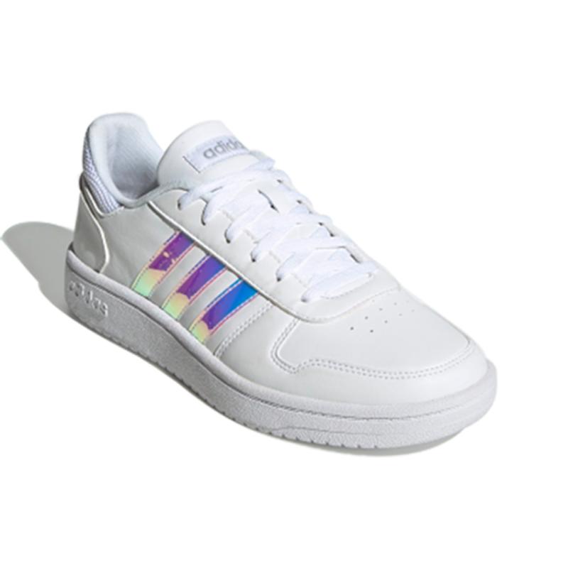 adidas Hoops 2.0 'White Blue Purple' Women's Sneakers EH3412