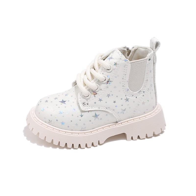 Dziecięce Wiosenne i Jesienne Nowe Buty Chłopięce Kozaki Dziewczęce Miękka Podeszwa Casualowe Buty Dziecięce Pojedyncze Kozaki Krótkie Kozaki