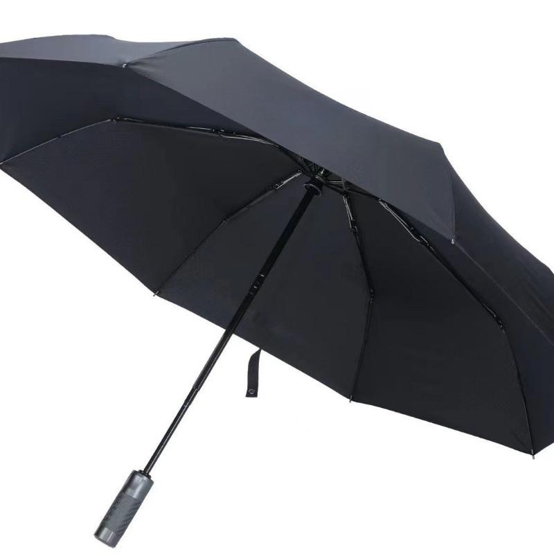 For BMW Fully Automatic Tri-fold Umbrella Carbon Fiber Short Handle 23 Inch High Quality Business Gift Advertising Umbrella