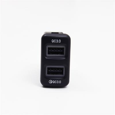 18W Car Charger Dual-USB QC3.0 Fast Charging For Toyota Tacoma 4Runner Sequoia