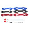 140mm/190mm Billet Aluminum Car Battery Tie Down Mount Bracket Brace Battery Fasten Bracket Holder 14cm 19cm BTD038
