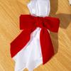 6Pcs Elegant Red Green Bowknot Napkin Rings Table Decor Velvet Christmas Napkin Ring Table Napkin Rings Christmas Accessories