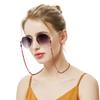 Y2K Baumwoll-Brillenband, Sonnenbrillenhalter, Kordel, rutschfeste Lesebrillenkette, Halsband, Brillenband