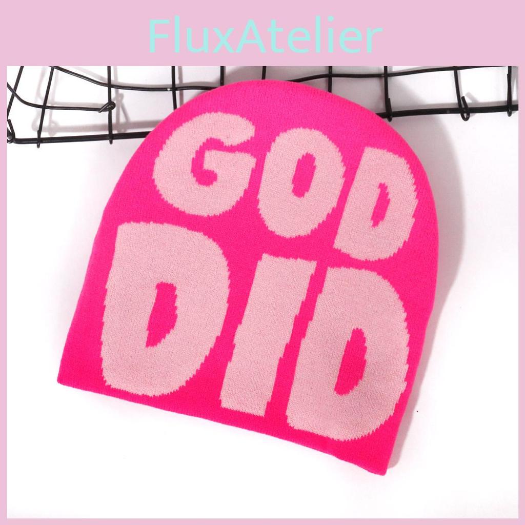 Fashion Letter Pattern Women Casual Warm Knitted Hat For Urban Street Fashion And Cold Weather