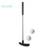 Minigolf-Putterschläger-Set – Edelstahl, TPR-Griff, Rechts-/Linkshänder, mit 2 Golfbällen für Kinder und Erwachsene, Tischspiel