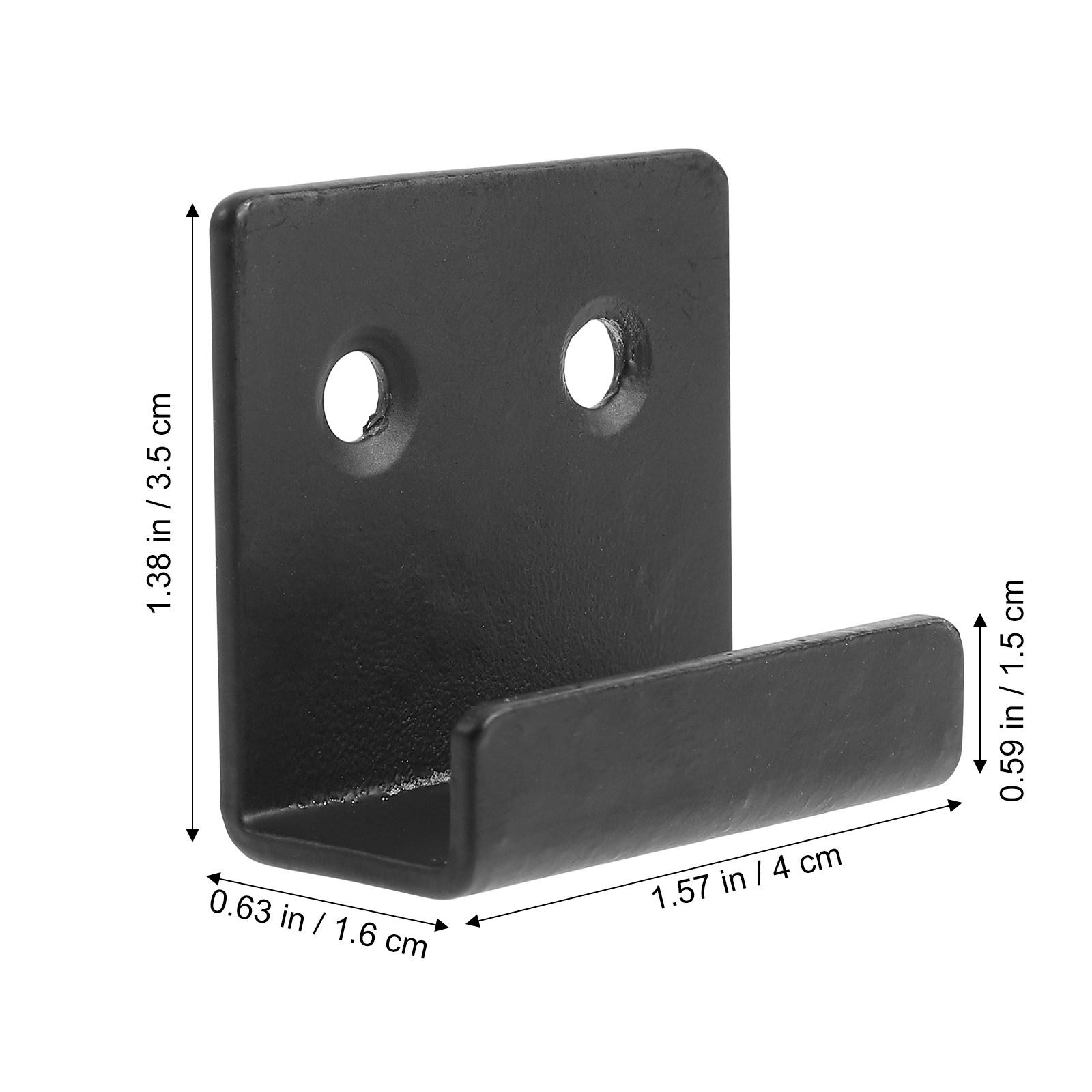 

8Pcs Mirror Bracket Tile Hanger Adjustable Black Corner Wall Brackets Heavy Duty Tile Display Holder for Frameless Mirror other
