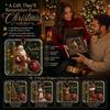 50pcs Nutcracker Design Acrylic Cash Ornament Portable Size Xmas Candy Storage Hanging  Kids Gifts