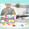 Magnetic Alphabet Word Puzzle For Kids Learning Wooden Educational Toy