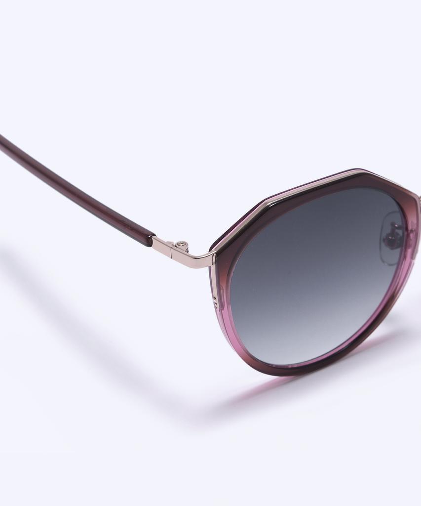 Alloaiweeo [Silverbite] Sbs4601 2324G Margaret Soltex Wine Sunglasses