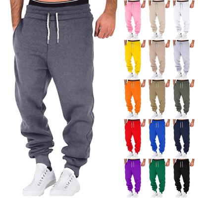 Frühling Und Herbst Sport Fitness Einfarbig Hosen männer Lose Laufende Casual Große Größe Jogginghose Baumwolle
