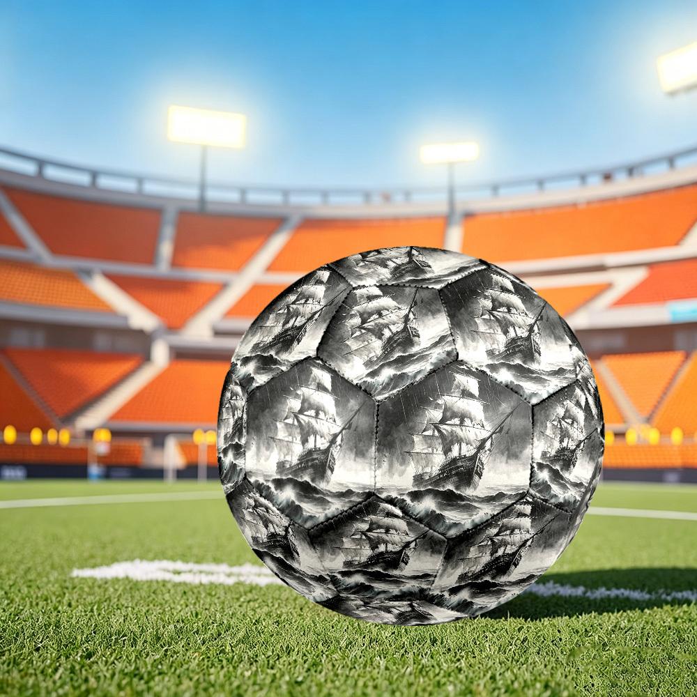 1pc Ship Storm Size 5 Soccer Ball Professional Lightweight Durable Match Training Football Indoor &Outdoor Sports BallTraining Ball y50