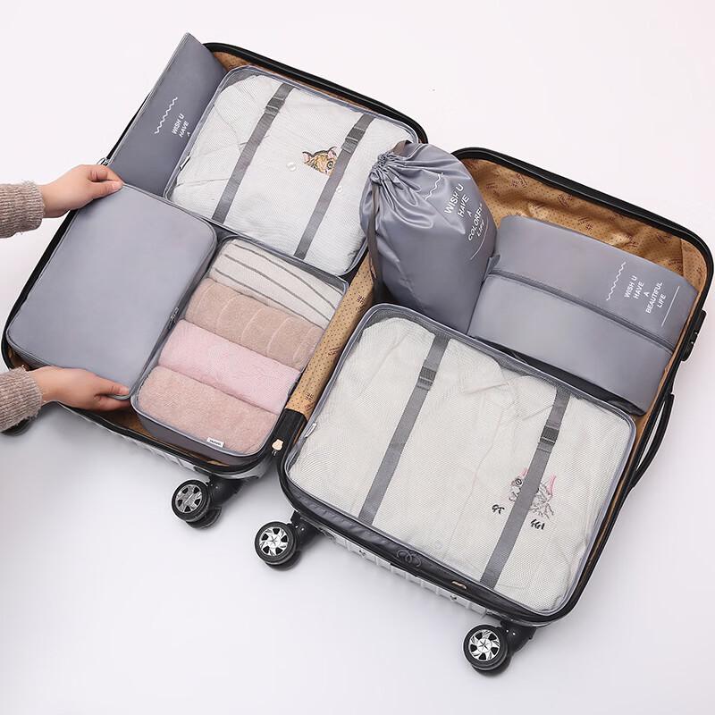 MDNG Travel Luggage Organizer 7-Piece Set