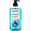 Freeskin Aqua Cool Shower Gel-750ml | Refreshing & Revitalizing Body Wash | Cool, Energizing & Hydrating Formula | Long-Lasting Freshness for Men