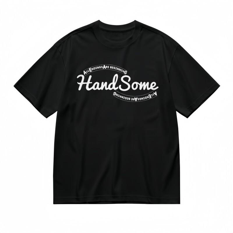 

Men s T-shirt With White symmetry Graphic Unisex Black 100% Cotton Tee Summer 2XL