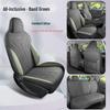 Star Wish 2625 Universal Perforated Leather Seat Cover - Full Coverage, Breathable, Four Seasons Use
