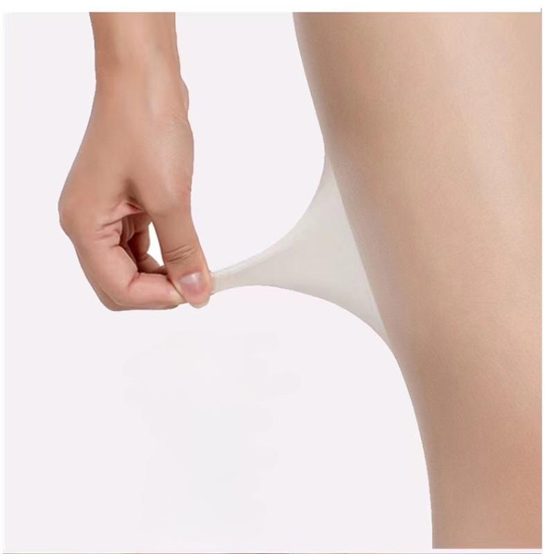 Black/Red Thigh-high Nylon Stockings Cosplay Sexy Erotic Lingerie Garter Belt Long Stockings Lady Ultra-thin Transparent Tights