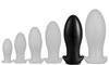 Plug Silicone Œuf De Saurus XXL 18.5 X 8.3cm Noir - EggPlay - Gros Plug