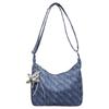 Geflochtene Crossbody-Umhängetasche mit Reißverschluss Leichte lässige Halbmond-Tasche für Damen Tägliches Reisen Outdoor-Nutzung