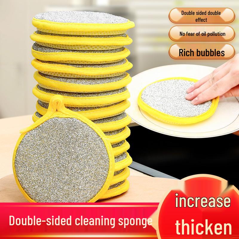 Double-Sided Non-Stick Dish Sponge and Scrubber