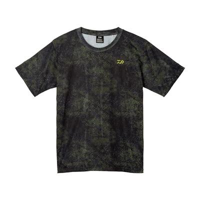 Daiwa Eging Shorts Black Lime Hex M DE-8722