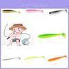 Arnova New Soft Bait For Freshwater Fishing T Tail Fish Lure With Lead Head Hook Long Distance Casting Artificial Bait