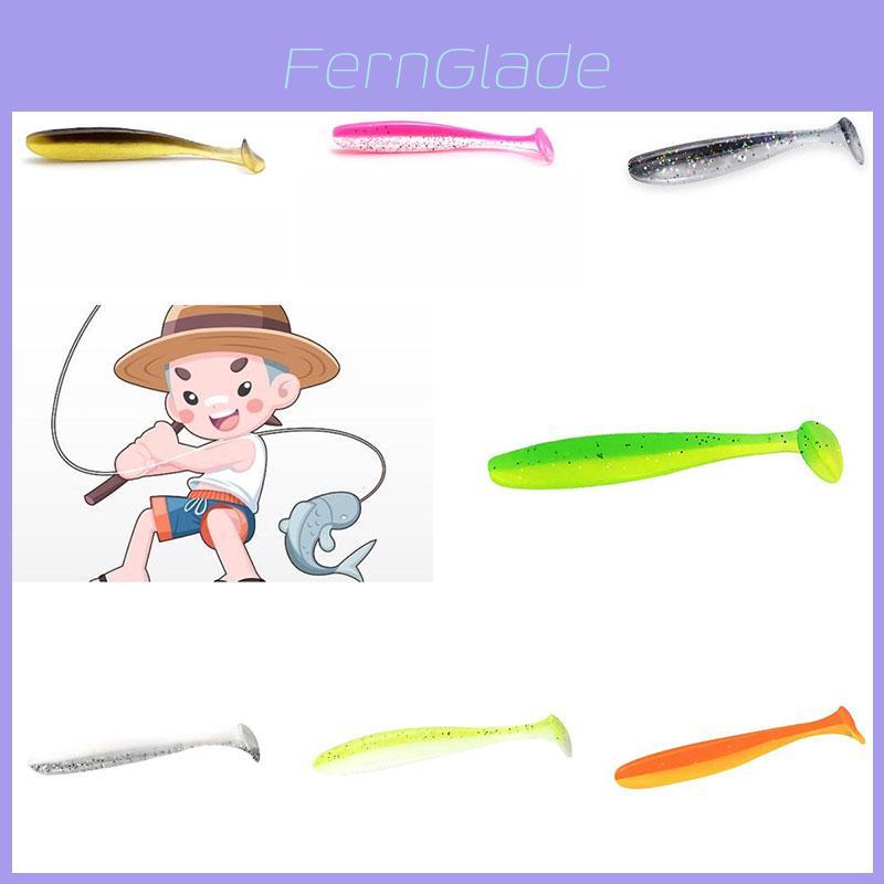 Arnova New Soft Bait For Freshwater Fishing T Tail Fish Lure With Lead Head Hook Long Distance Casting Artificial Bait