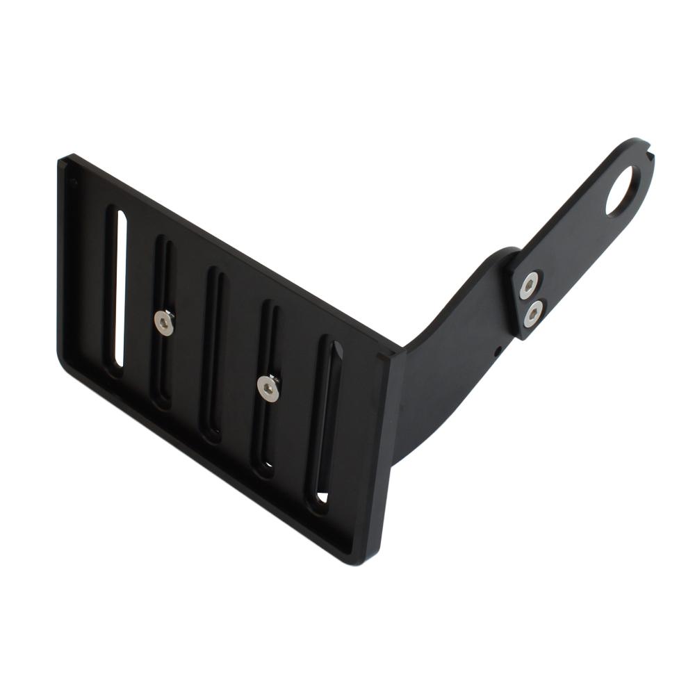 FOR Harley Davidson Sporter 883 X48 1200 Motorcycle Black Modified Side Mount License Plate Bracket Holder Accessories