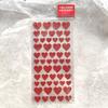 Gold Glitter Spark Heart Star Animal Cown DIY Stickers Self-adhesive New Year Gift for Kid Face Scrapbook Decora Bright Stickers