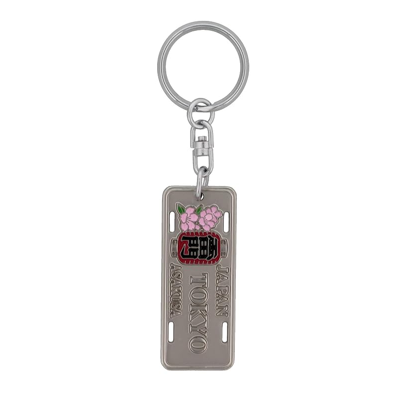 

[Daio Manufacturing] Japanese souvenirs tourist spot key ring metal inbound keyring lightweight gift Small gift (TOKYO Kaminarimon)