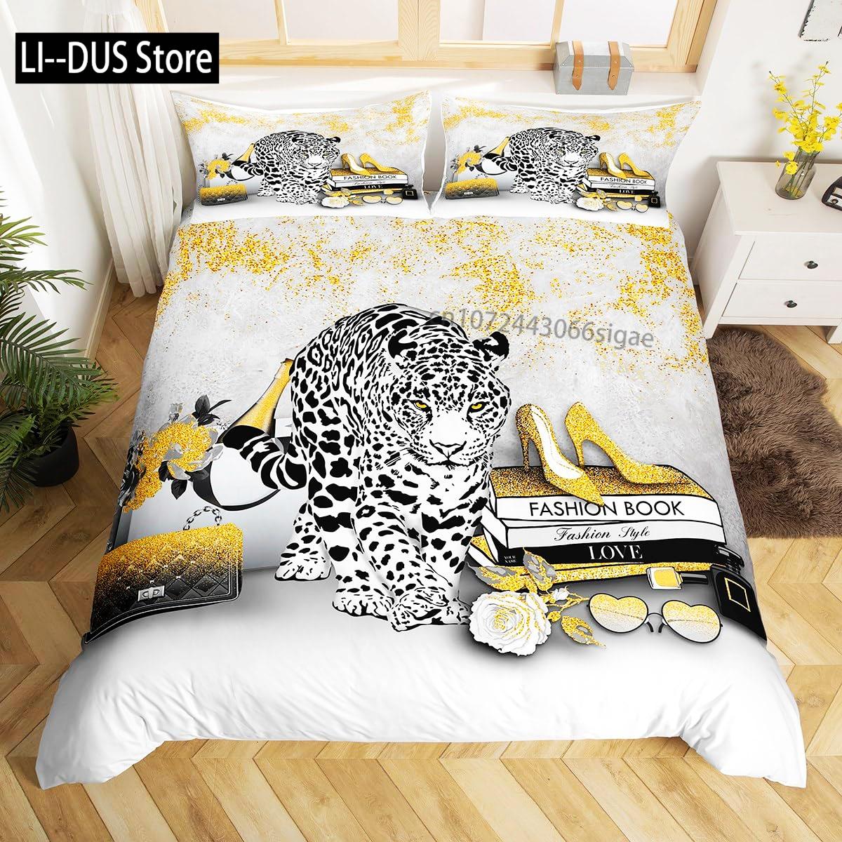 

Silver Glitter Bedding Set Bling Party Decorations Duvet Cover for Kids Boys Girls Teens Diamond Comforter Cover Room Decor 3pcs 135x200cm