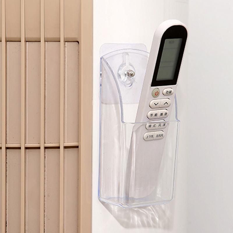 Acrylic Remote Control Storage Box Acrylic Wall-Mounted Organizer Holder Multipurpose Transparent Media Organizer Phone Holder China Mainland