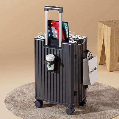 Women's Durable Carry-On Travel Suitcase