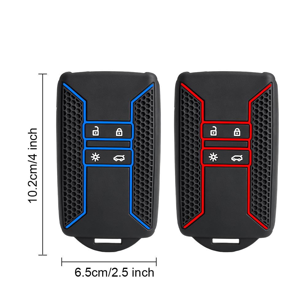 Fashion Silicone For Renault Captur Koleos Kadjar Arkana Megane Dacia Duster Sandero Stepway Smart Car Key Cover Fob Case