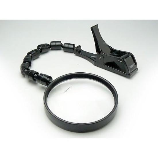 

Clear Optics Stand Magnifier with 2x Magnification and 4x Magnification CF-500 Clip-on (Small Lens)
