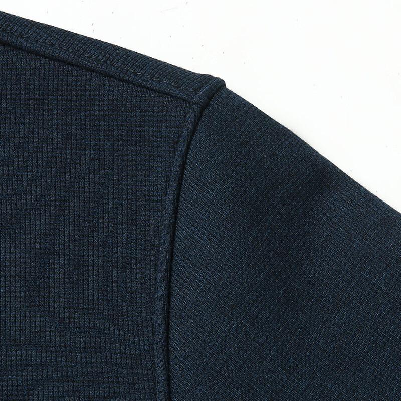 Men's Plus Size Fleece Lined Lapel Polo Shirt