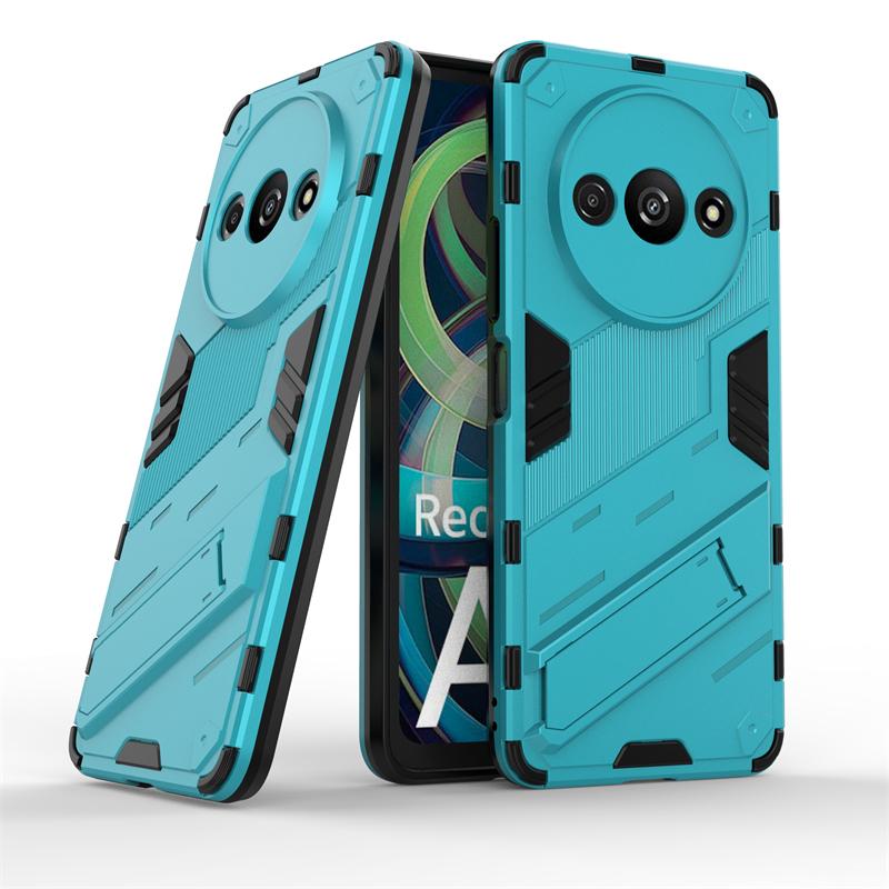 For Xiaomi Poco C61 Case Cover Poco C61 Capas New Phone Bumper Back Armor Kickstand Shockproof Cover For Poco C61 C 61 Fundas