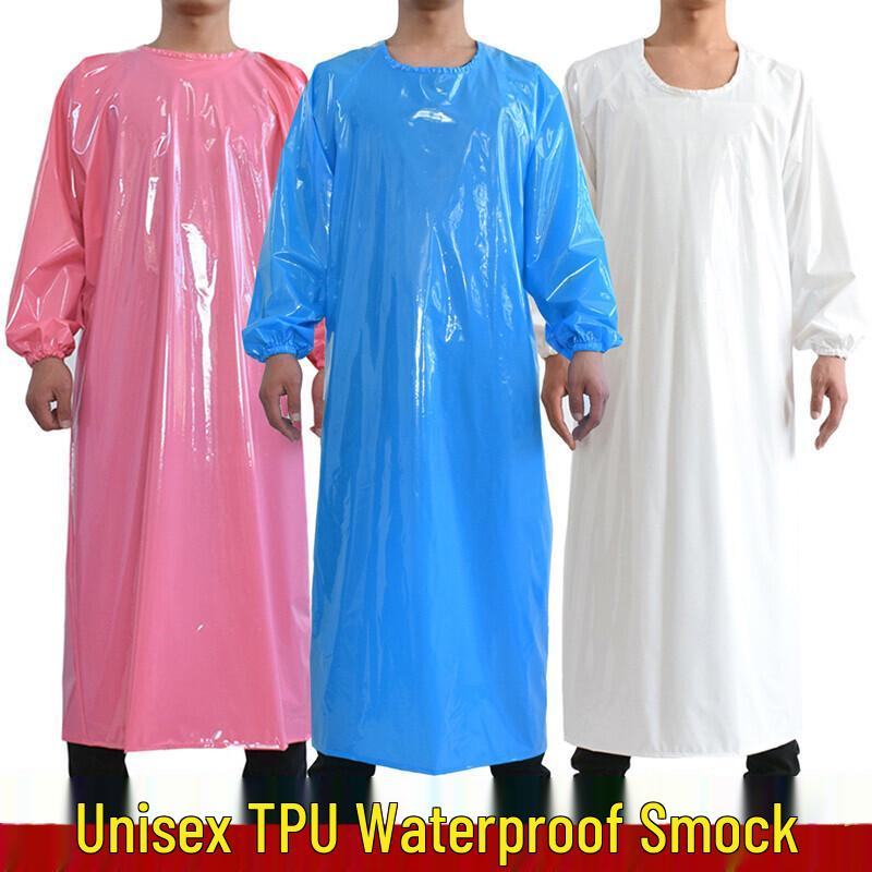 Waterproof TPU Long Sleeve Protective Apron