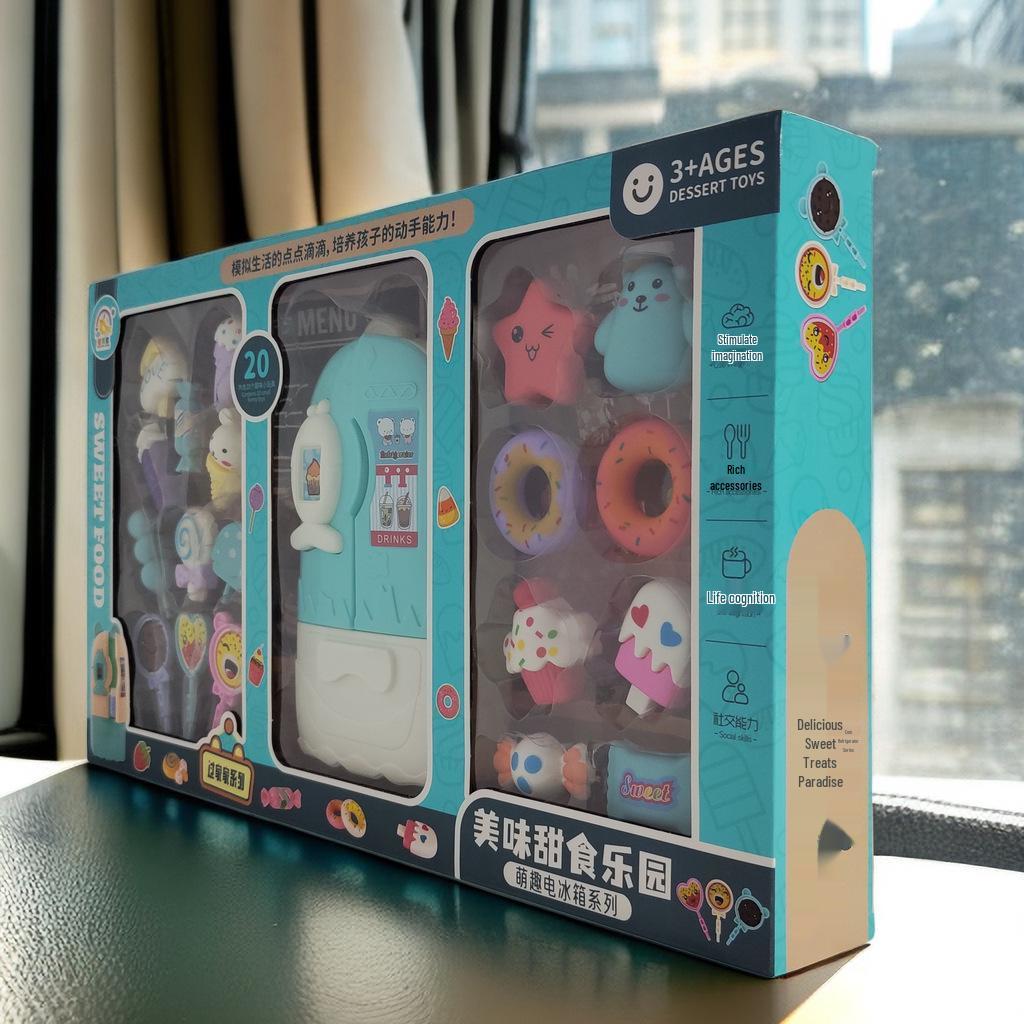 Girls' Pretend Play Sweets Paradise Toy Set - Boxed Gifts for Children