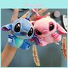 Adorable Stitch Plush Keychain Mini Toy Perfect Gift Cute Blue Pink Doll
