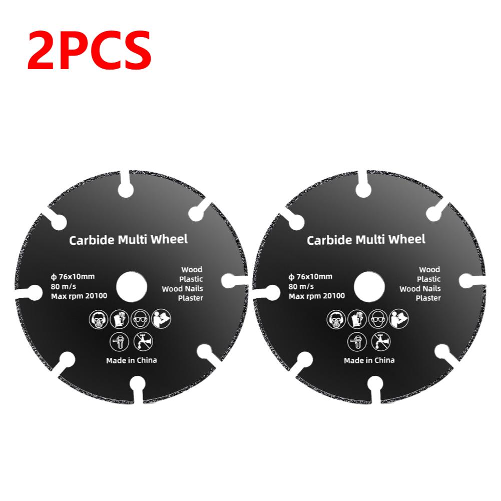 1-10PCS Glass Cutting Disc 76mm Metal Stainless Steel Saw Blade Diamond Jade Wine Bottle Ceramic Polish Angle Grinder Machine