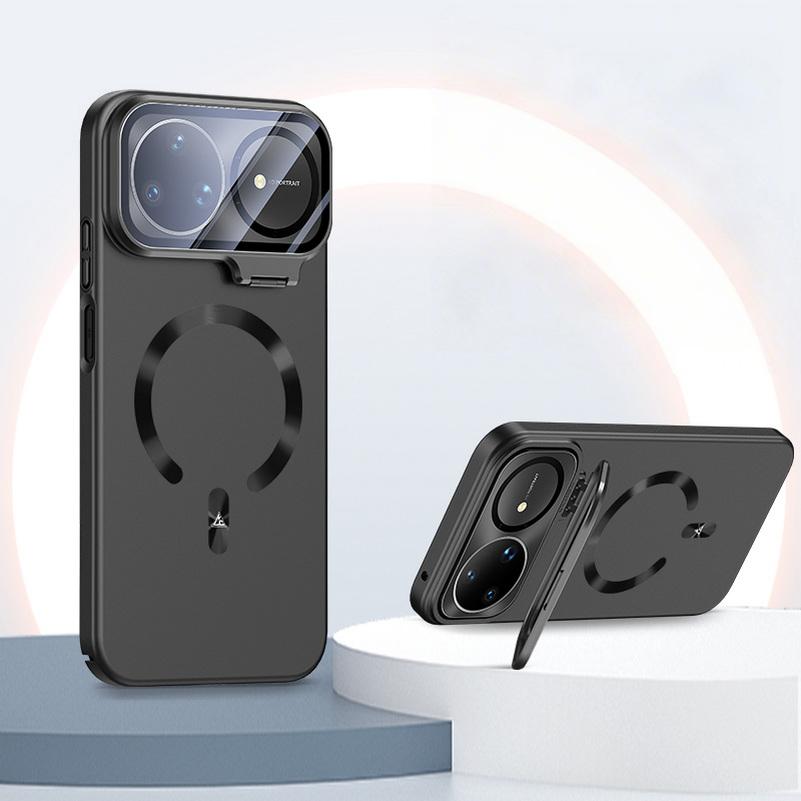 Scratch-resistant Back Plate Invisible Camera Holder Case For Huawei Nova 15 Ultra nova15 Pro with Magsafe Ring Protective Cover